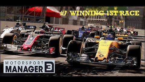 Motorsport Manager Mobile 3 Part 1 Winning the 1st Race