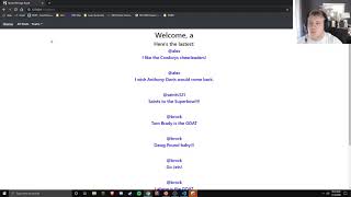 Sinatra Sports Message Board Project