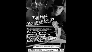Algae & Tentacles-Fall of the House of Usher, live at Exploded View Microcinema, Tucson Az, Feb 2016