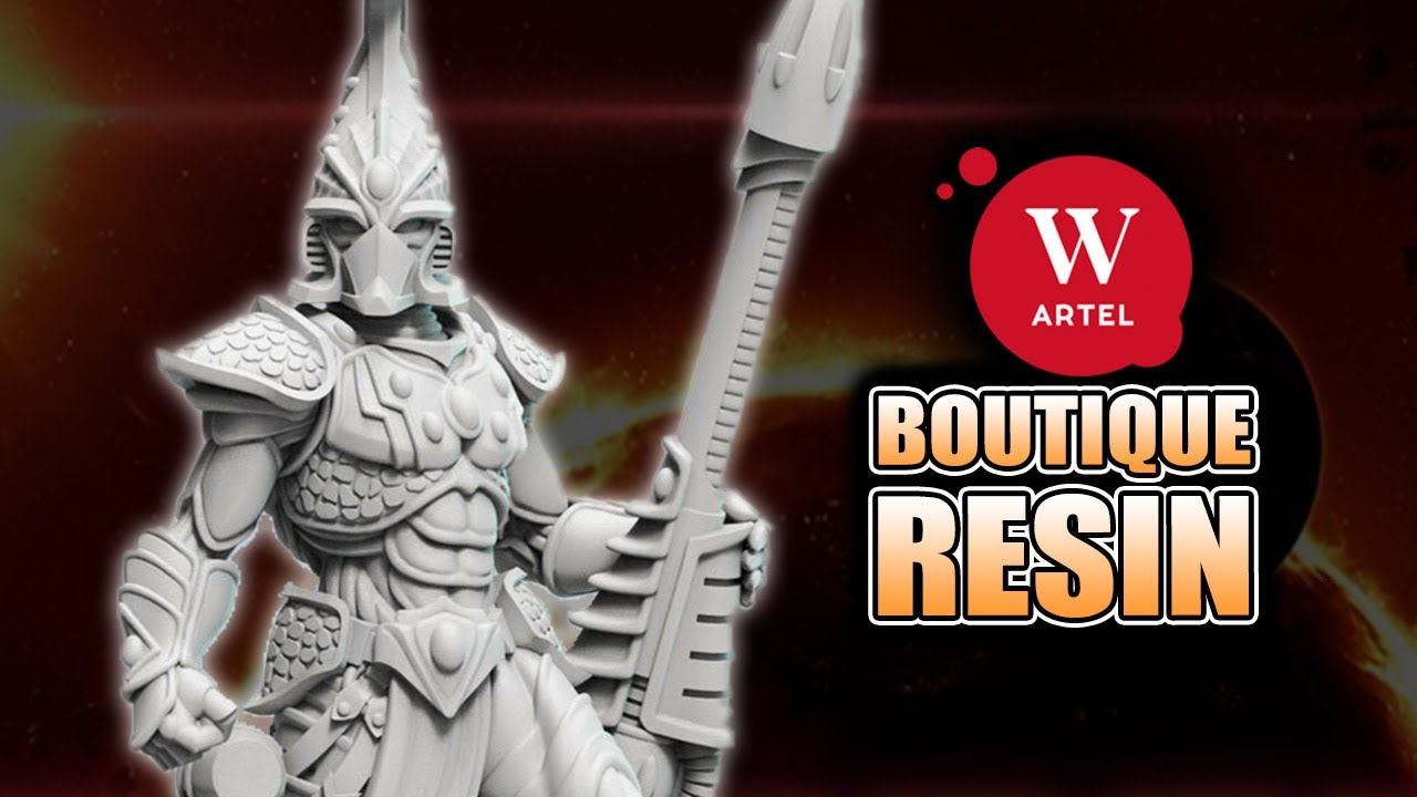 Starborn Ancients Xenos Eldar Miniatures: Artel W Unbox & Build