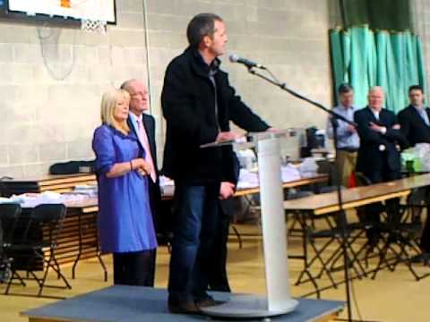 Richard Boyd Barrett (People Before Profit)Speech after being elected