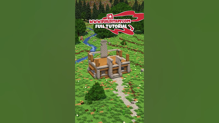 Build the Woodbury Modern House in Minecraft