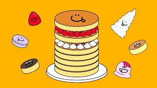 Pancake Tower Decorating Gameplay | KidzGamez screenshot 2