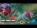 "When Franco Lands the Perfect Hook... and Loses His Mind 😂 | Mobile Legends Funny Reaction"
