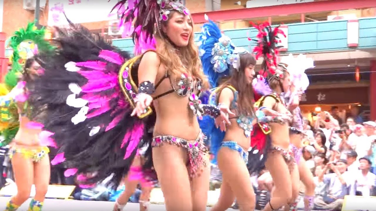 ロボットレストラン 超豪華 美人サンバ 浅草サンバカーニバル 16 Asakusa Samba Carnival 삼바 桑巴舞 Youtube