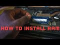 How to install RAM simple way 🤷🏿‍♂️