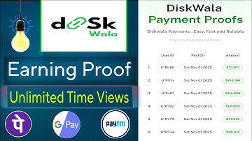 Diskwala earning proof 2025 /Diskwala se paise kaise kamaye @mindsets_changee
