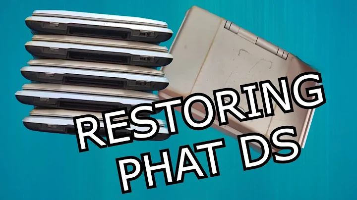 I got 5 original Nintendo DS consoles broken and scuffed - Lets restore them!