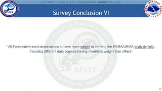 A status report on the RTMA/URMA Survey screenshot 5