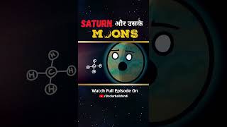 Saturn Aur Uske Moons  #solarballs #space #animation #planetball #hindicartoon