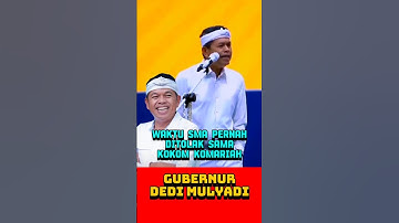 DEDI MULYADI WAKTU SMA PERNAH DITOLAK SAMA KOKOM KOMARIAH. #dedimulyadi #shorts #trending