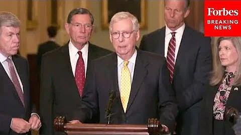 JUST IN: GOP Senate Leaders Hammer Biden Over Title 42, Inflation