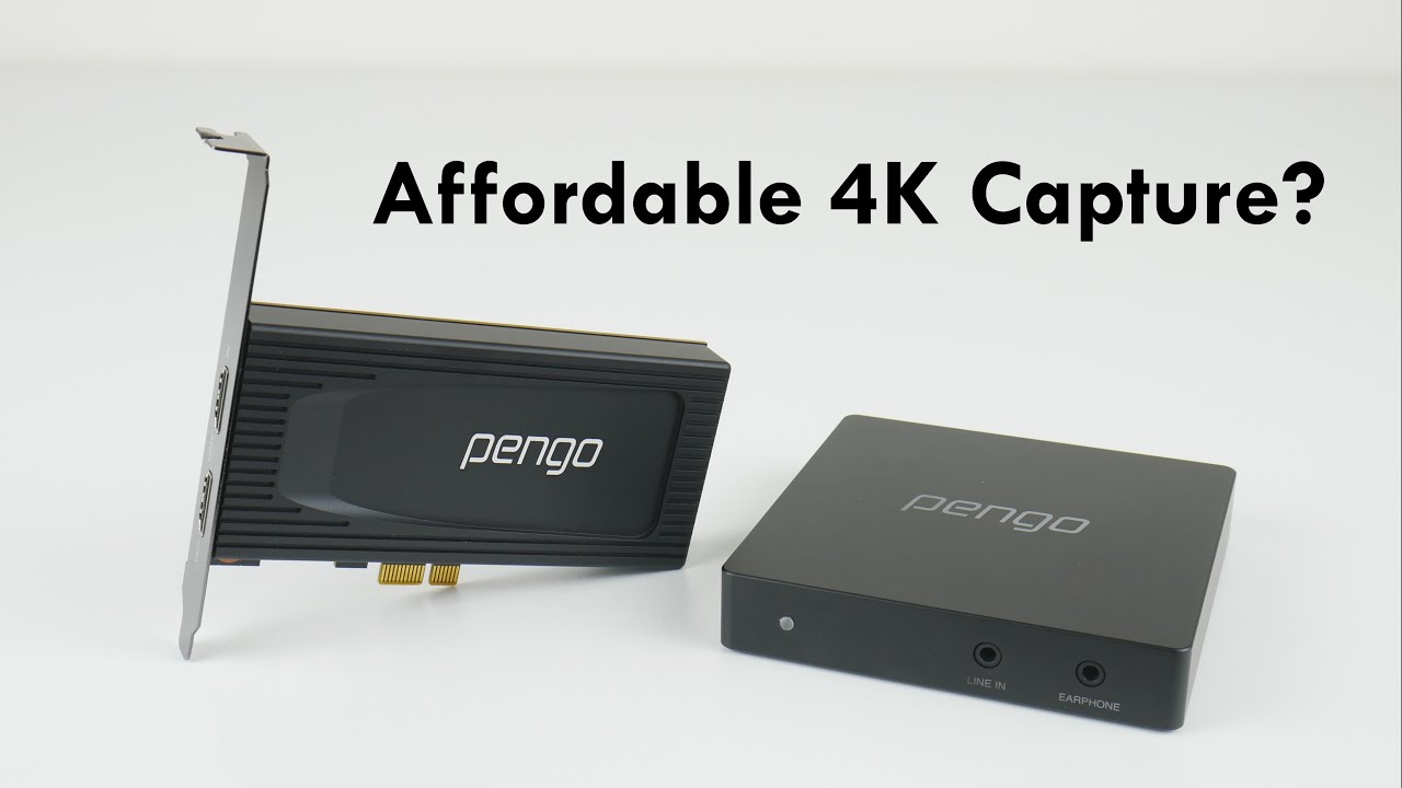 Pengo 4K HDMI PCIe and USB 4K HDMI Grabber Pro - YouTube