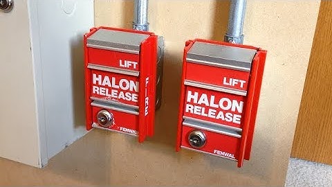 Fenwal 3220 System Test 2 | Manual Release Activation