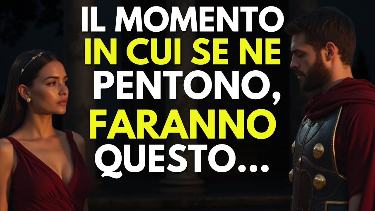 Il Momento In Cui Se Ne Pentono… Resteranno in Silenzio Anche Loro! - Stoicismo