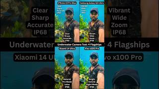 🔥 UNDERWATER CAMERA KING 👑 iPhone 15 Pro Max vs S24 Ultra vs Xiaomi 14 Ultra vs Vivo X100 Pro 😱💦