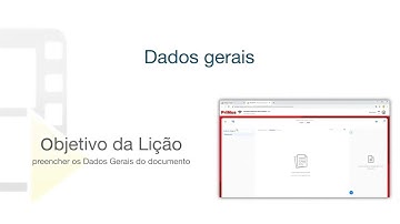 Vídeo Tutorial de PriMus online - Dados gerais - ACCA software