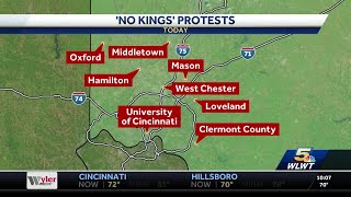 Day of 'No Kings' protests planned across Greater Cincinnati