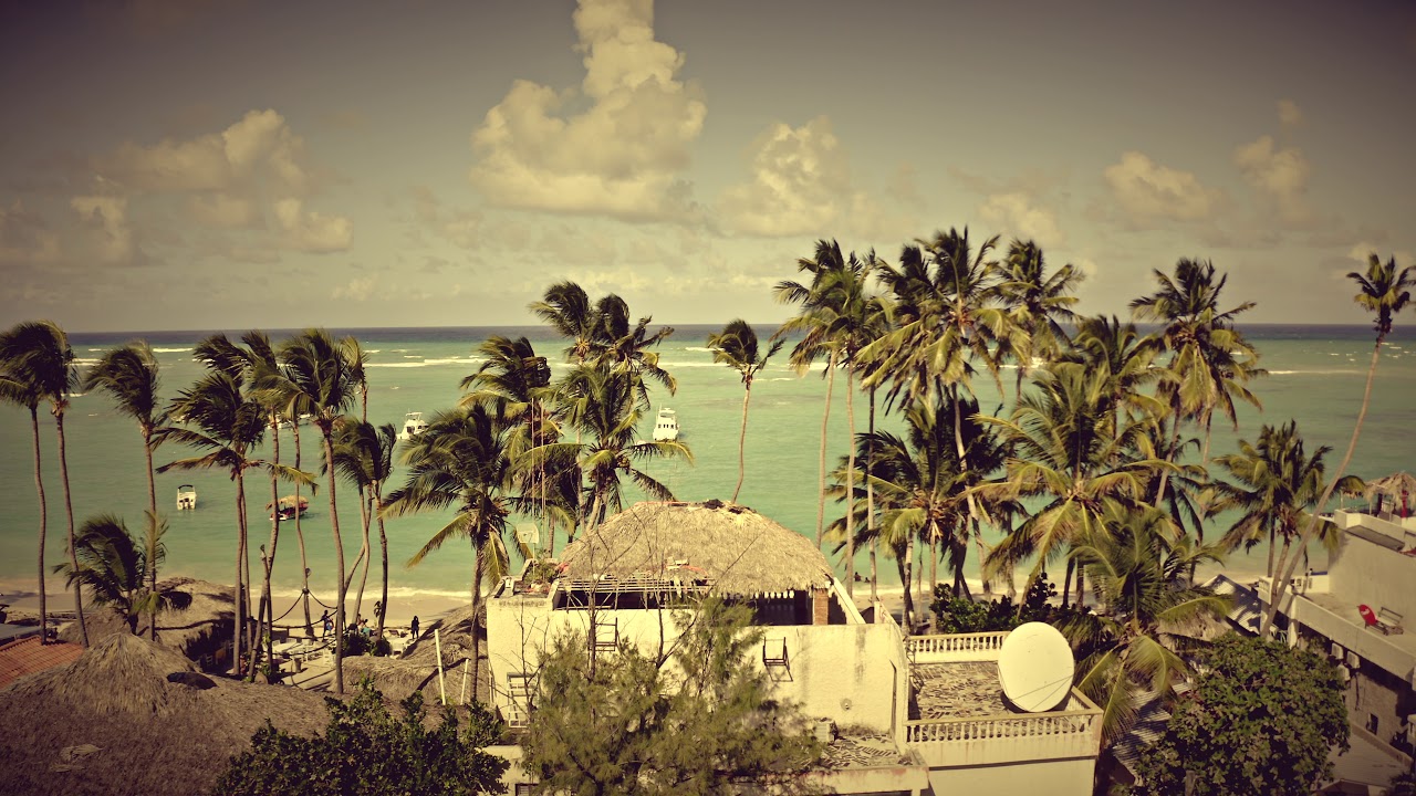 PUNTA CANA - DOMINICAN REPUBLIC AERIAL FOOTAGE 4K