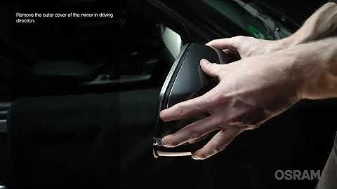 OSRAM LEDriving® Dynamic Mirror Indicator BMW Installation Video (EN)