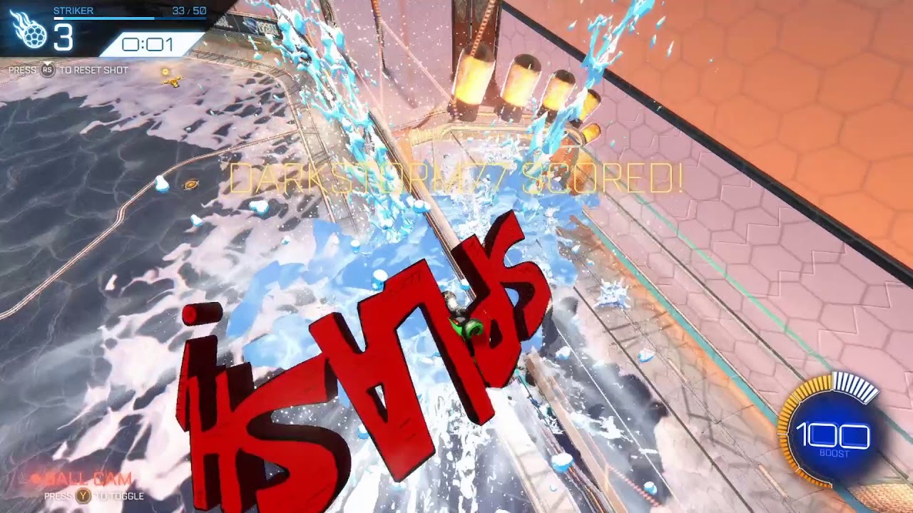 Rocket League Off the Wall Shots Training Pack YouTube