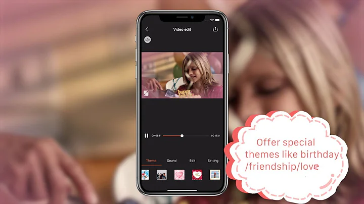VideoShow Video Editor, Provide popular themes
