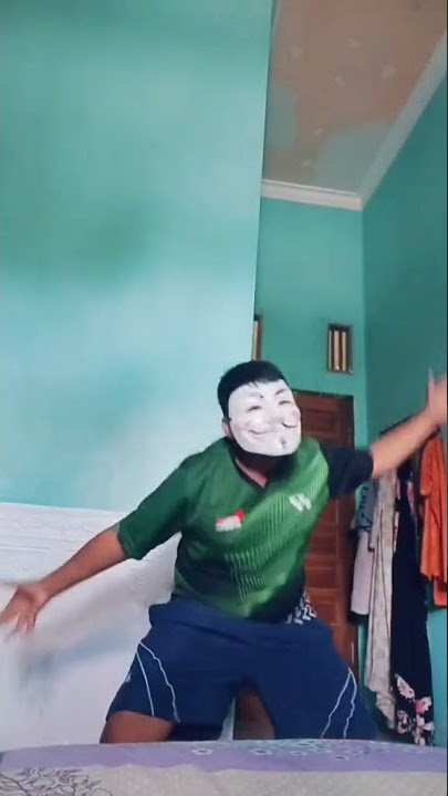 Mentahan Bocil Gendut Pake topeng heker viral tik tok