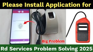 Fino Payment Bank: How to Fix "Please Install RD Service" Error for Morpho and Mantra Devices screenshot 1