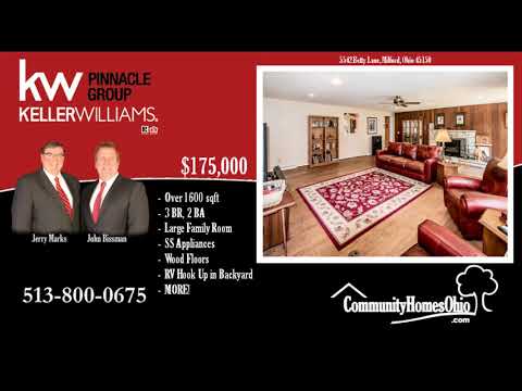 5542 Betty Lane, Milford, OH home video tour