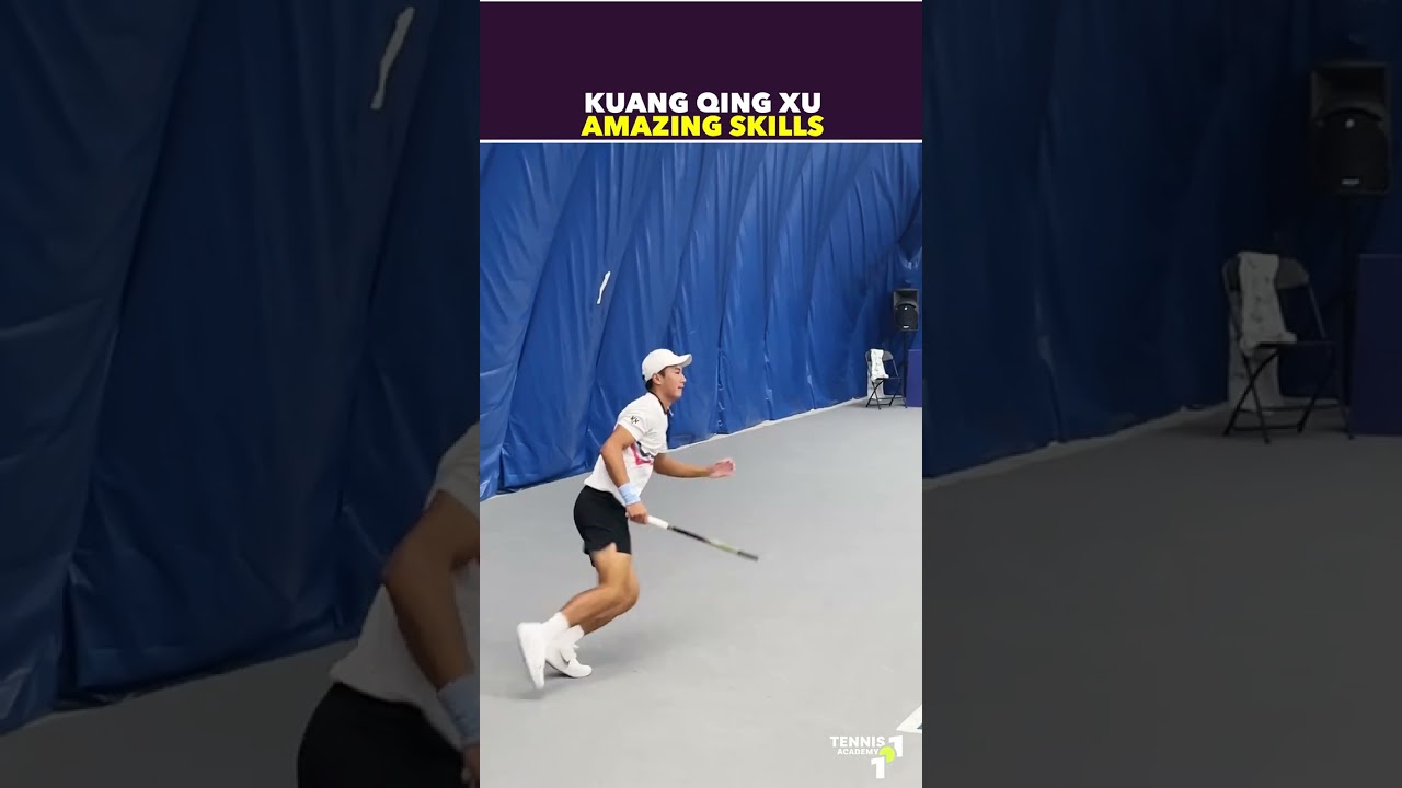 KUANG QING XU 17 YO AMAZING SKILLS #tennis #shorts