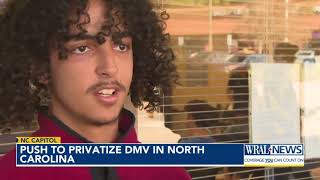 NC Republican leaders push to privatize DMV in North Carolina