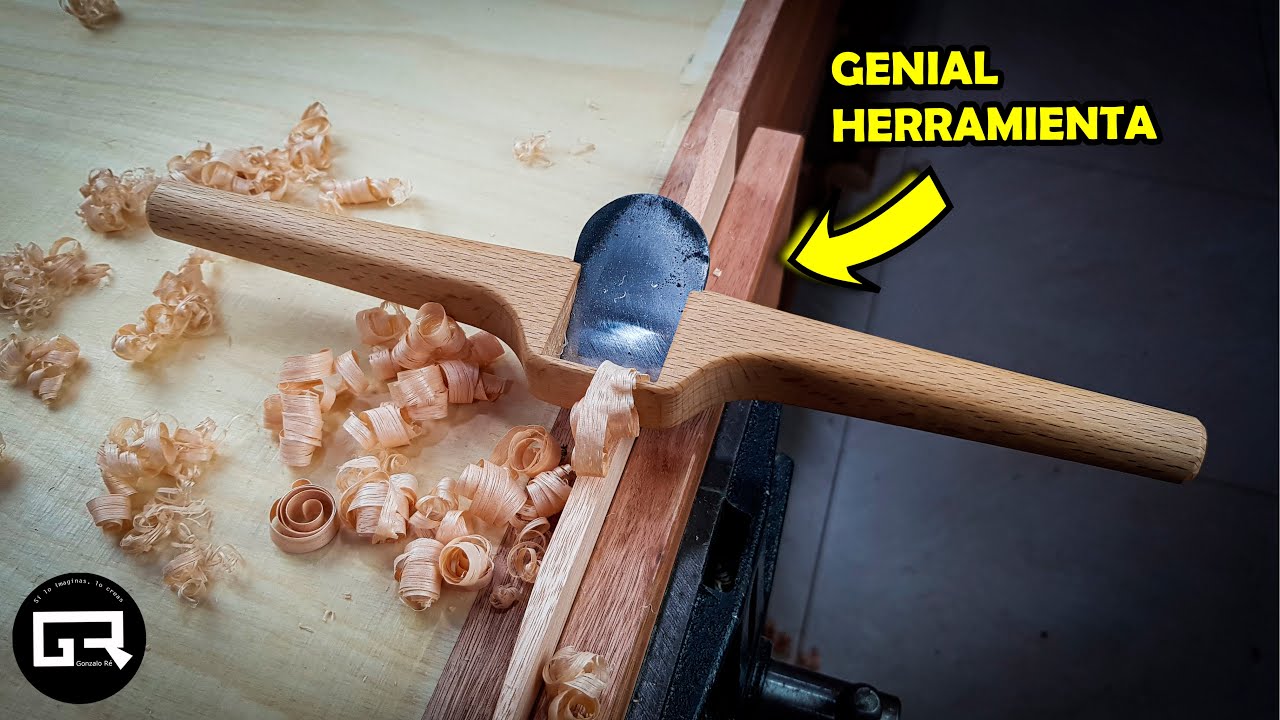INCREÍBLE HERRAMIENTA de CARPINTERÍA SPOKESHAVES [BASTREN de CARPINTERO]