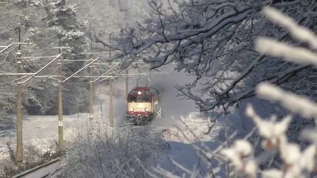 TLK Kormoran w zimowej sceneri na D29-216