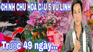 CHỈNH CHU HOA TRÊN MỘ NS VŨ LINH - 49 ngày cậu 5 còn lưu luyến thương nhớ trần gian