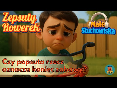 🎧 Zepsuty Rowerek – bajka o czekaniu, które prowadzi do nowych przygód – Małe Słuchowiska 🚲