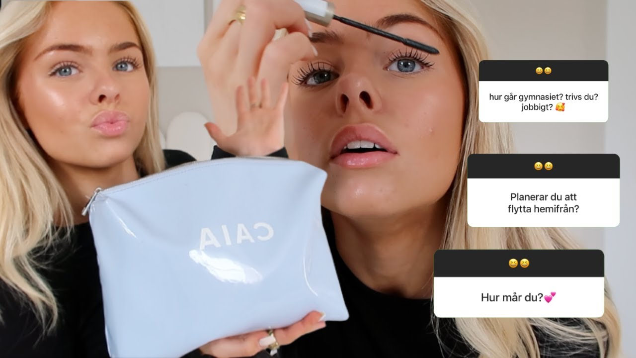GET READY WITH ME (GRWM) - SVARAR PÅ ERA FRÅGOR