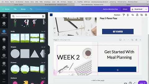 Create the look of two columns within a Kartra Membership post
