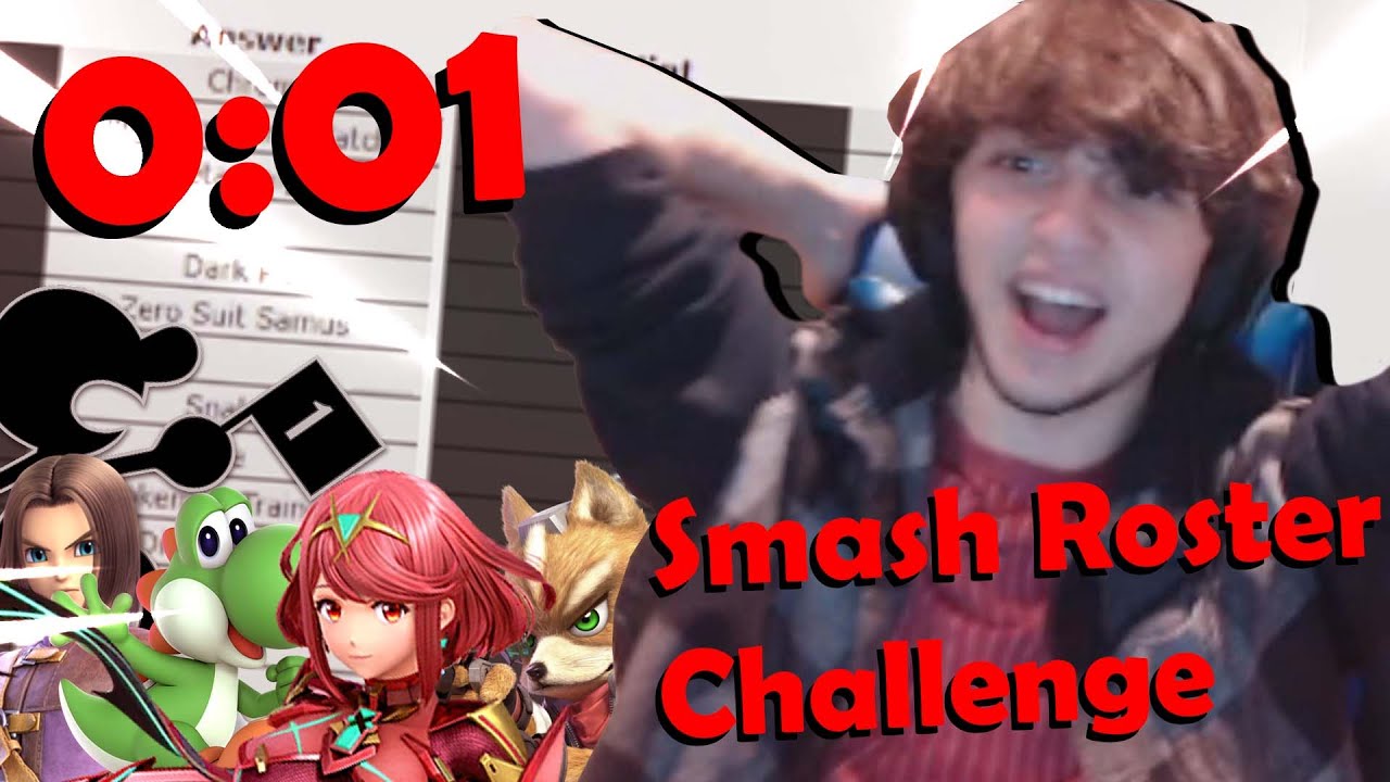 Can I name all 82 characters in Smash?!!?!??!?