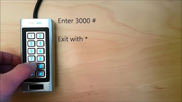 SK401-E - How to delete all users
