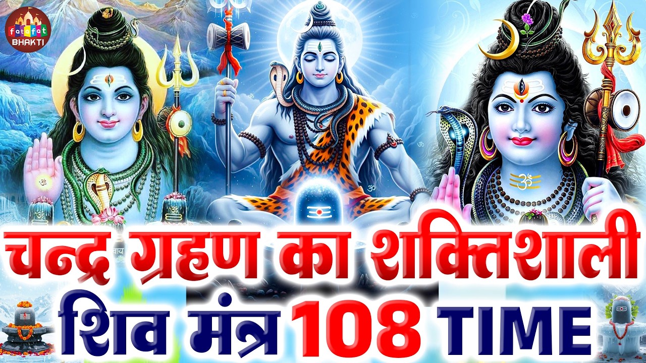 Live: चंद्रग्रहण स्पेशल : मृत्यु पर विजय पाने वाला मंत्र | महामृत्युंजय मंत्र 108 times | ShivMantra
