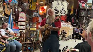 Route 66 - Harley Russell - Sandhill Curiosity Shop - Erick, OK