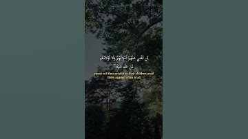 إِنَّ الَّذِينَ كَفَرُوا لَن تُغْنِيَ عَنْهُمْ أَمْوَالُهُمْ #سورة_آل_عمران #محمد_ايوب