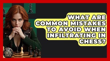 What Are Common Mistakes To Avoid When Infiltrating In Chess? - The Chess Codex