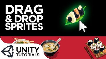 How To Drag and Drop a 2D Object [Beginner Tutorial - Unity 2019]