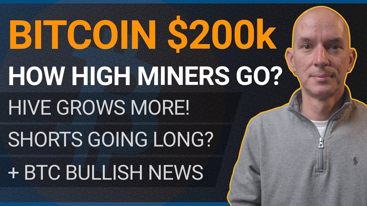 The Big Question: Bitcoin at $200K, Where Do Miner Stocks Peak? Plus Latest  Short Data!