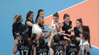 TUZLA REKOR - MILAN ATLETIK B 3.SET YILDIZ KIZLAR VOLEYBOL (29.12.22/ISTANBUL)