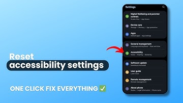 How To Reset Accessibility Settings on Android – Easy Fix for Screen Issues!