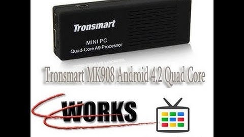 Tronsmart MK908 Android 4.2 Quad Core 2GB RAM TV Stick Mini PC 8GB