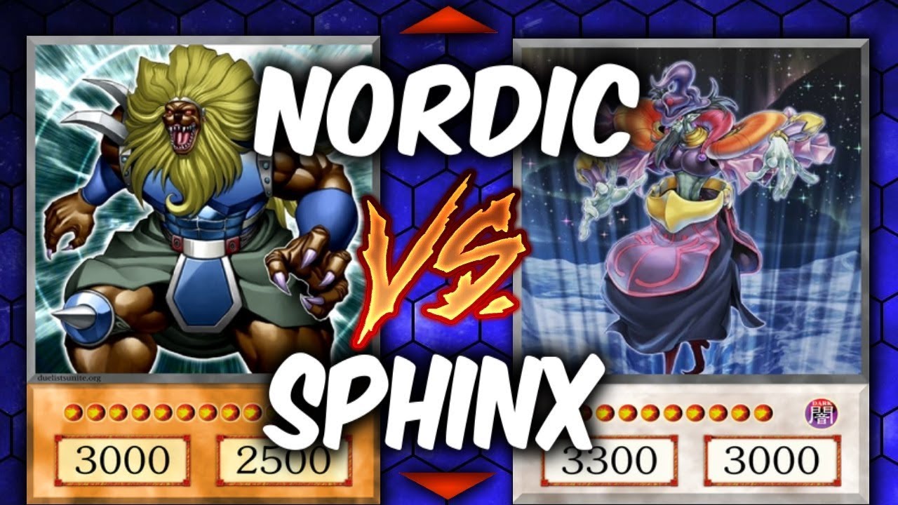 Yugioh NORDIC vs SPHYNX (Yu-gi-oh God Card Deck Duel!) - YouTube