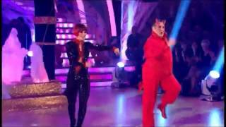 Russell Grant and Flavia Cacace Samba